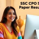 SSC CPO SI Paper
